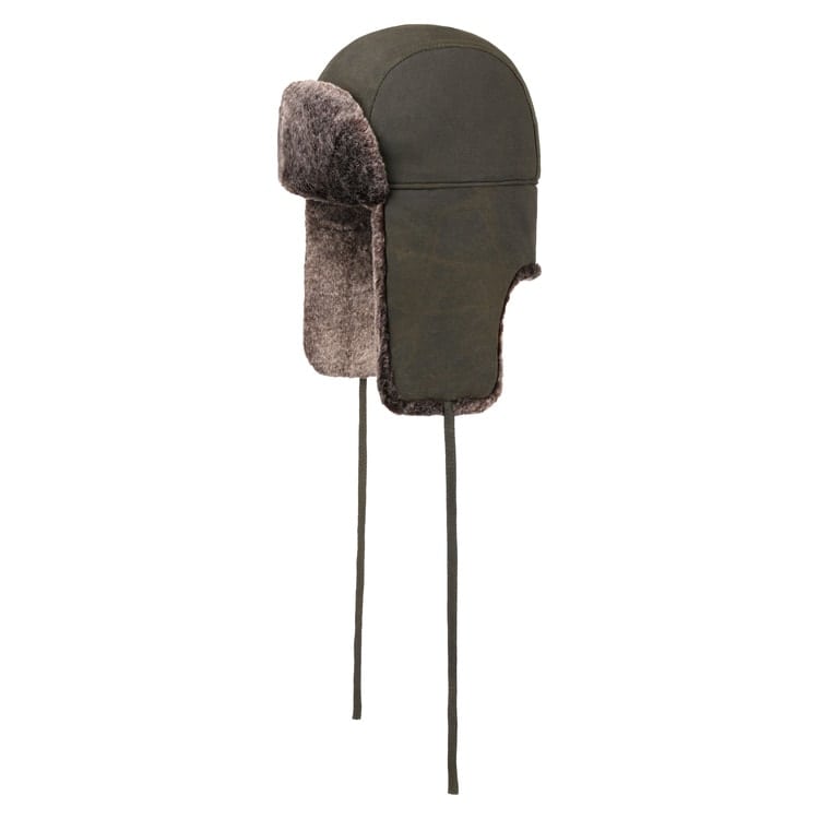 Cappello Da Aviatore In Pelle Sintetica - Berretto Invernale Per Uomo E Donna