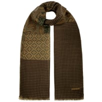 Sciarpa in Lana Houndstooth Paisley Mix by Stetson - &euro; 69,00
