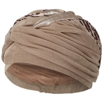Turbante Perla Taupe Tiger by Christine Headwear - &euro; 65,95