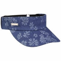 Visiera Floral Print Denim by Seeberger - &euro; 35,95