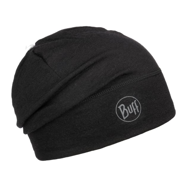 Buff Heavyweight Cappello In Lana Merino Uomo: Caldo Berretto In Pile, Morbido E Anti Odore Con Logo Ricamato - 4