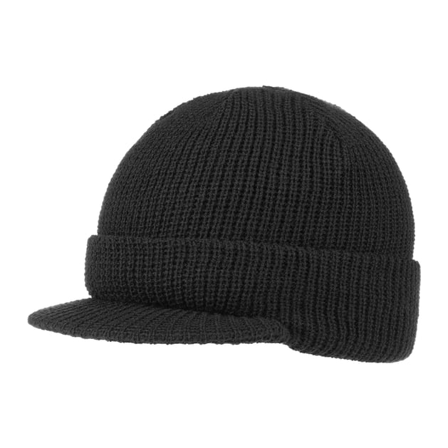 Berretto Invernale In Maglia Unisex Con Ricamo Di Alta Qualità – Fan-O-Menal – Nero, Taglia Unica, Ideale Per Jogging, Tempo Libero E Look Urban