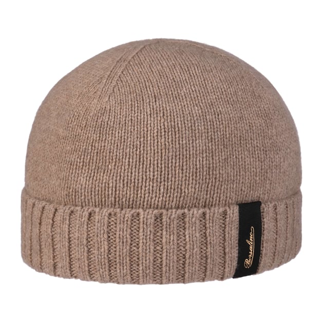 LORENZO CANA Berretto In Maglia Di Cachemire Uomo - Basic, Colore Oro/Oak Buff/Camel - 5