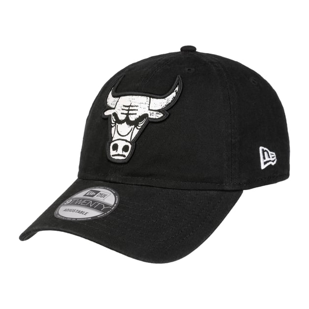 New Era - 9twenty - Cappellino nero invecchiato con scritta