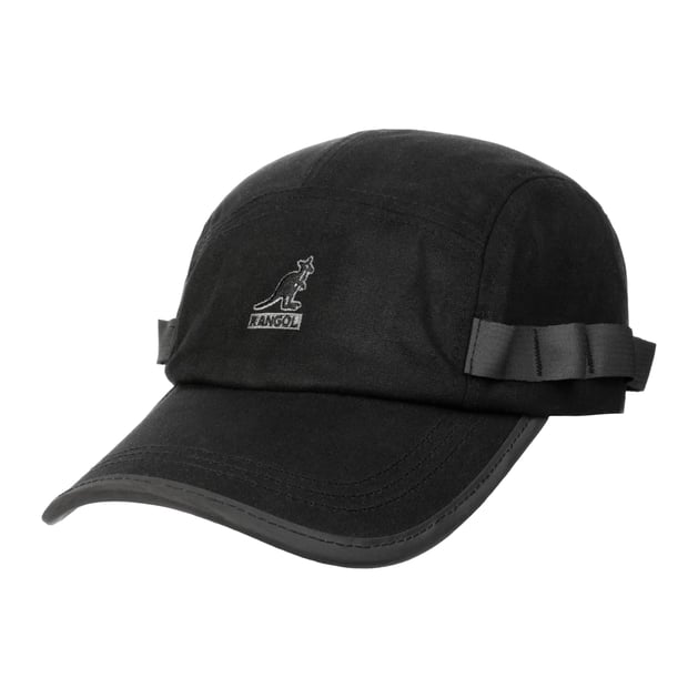 Snapback Baseball Cap 5 Pannelli: Berretto Con Visiera Piatta E Chiusura Regolabile, Taglia Unica, Nero - 2