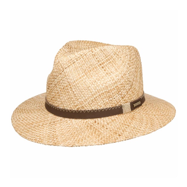 Cappello da viaggio STETSON in paglia di rafia