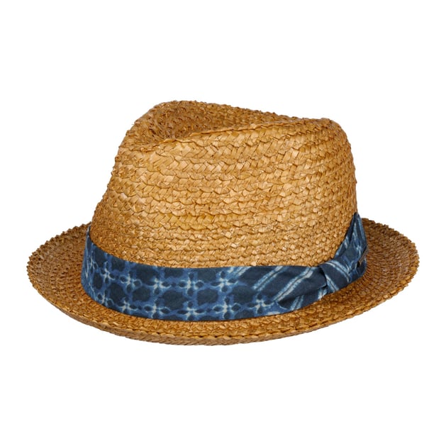 Stetson Cappello Di Paglia Edcouch Western Toyo Uomo - Da Sole Cowboy Estivo Con Fascia In Pelle Estate Primavera/Estate - M (56-57 Cm) Natura